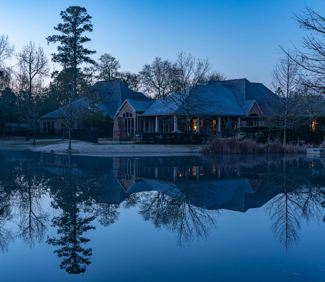 Mason Pond Sunrise, Shenandoah, Texas
